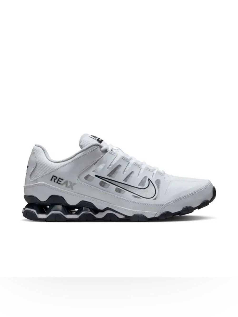 Nike White and Black Athletic Running Shoe 621716-108
NIKE REAX 8 MEN’S TRAINING